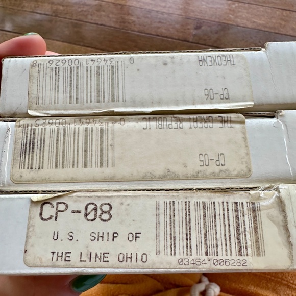 NEW IN BOX Churchill Currier & Ives Tall Ships - Set of 3 - Picture 5 of 16